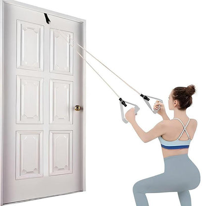 Door Anchor Resistance Band, 2 Counts/Set Multifunctional Door Anchor Resistance Band, Detachable Arm Strength Trainer, Exercise Expansion Chest Trainer, Fitness Equipment for Home Gym, Valentine'S Day Gift