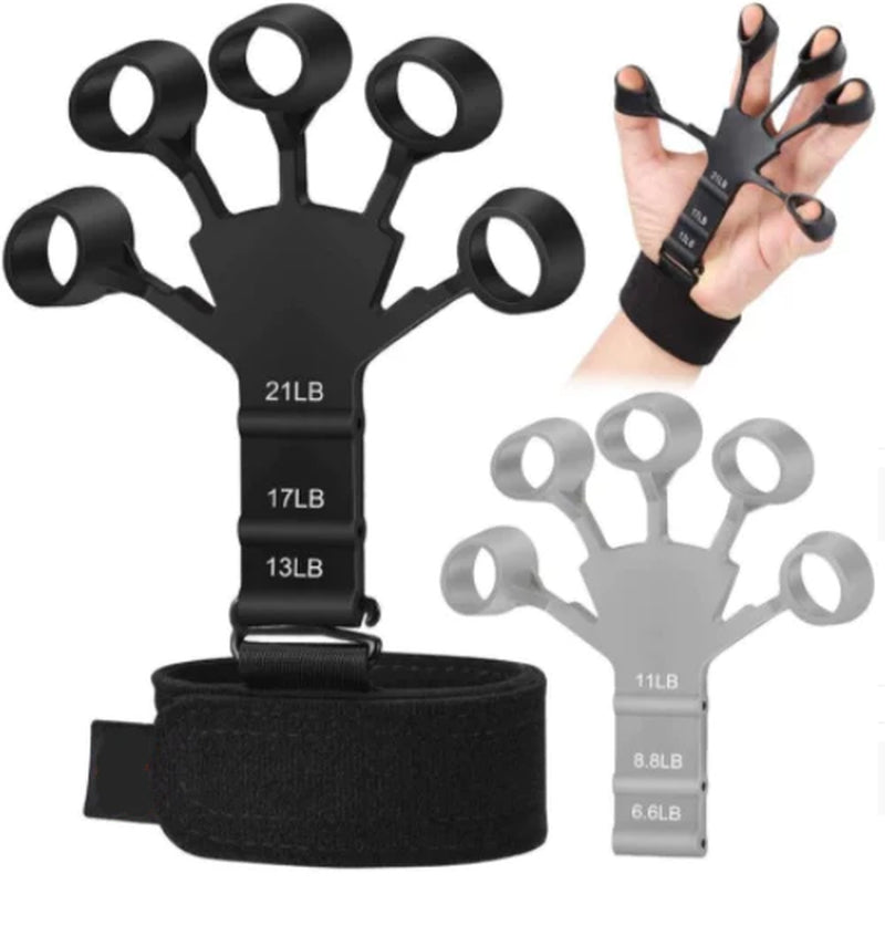 Ultimate Silicone Finger Gripper - Strength Training & Rehabilitation Tool