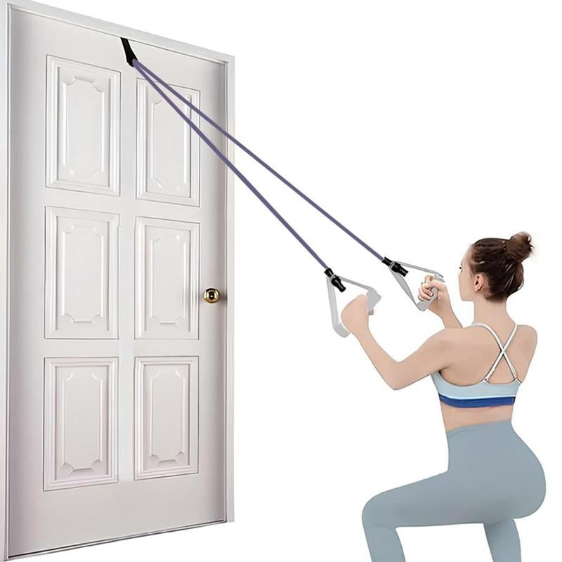 Door Anchor Resistance Band, 2 Counts/Set Multifunctional Door Anchor Resistance Band, Detachable Arm Strength Trainer, Exercise Expansion Chest Trainer, Fitness Equipment for Home Gym, Valentine'S Day Gift