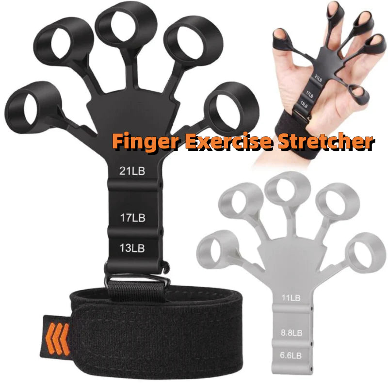 Ultimate Silicone Finger Gripper - Strength Training & Rehabilitation Tool